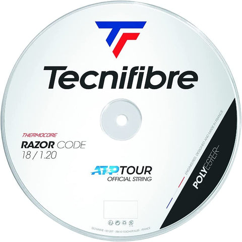 Tecnifibre Razor Code Co-Poly Tennis String Reel 1.20mm 18G - Blue, 200m