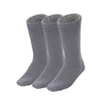 Premium 3 Pair Men's Charcoal Grey Bamboo Rich Heavy Duty Work Socks 6-11