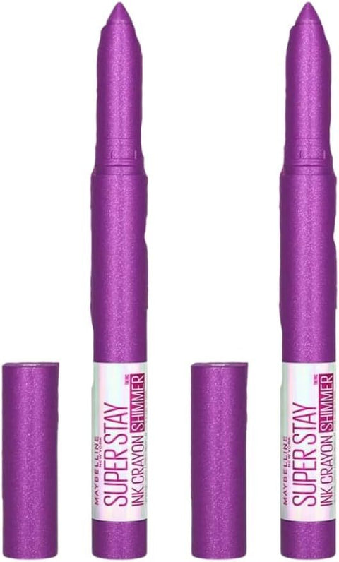 Maybelline Superstay Ink Crayon Lipstick 170 Throw A Party 2 Pack