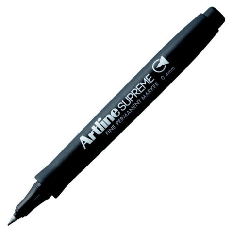 Artline Supreme Permanent Marker 0.4mm - Black