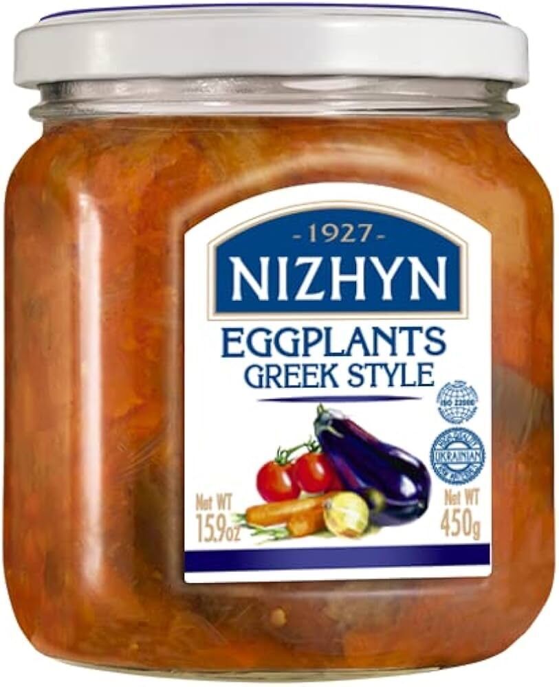 Nizhyn 450g Greek Style Eggplant Spread - Po Grechesky