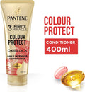 Pantene 3 Minute Miracle Colour Protect Conditioner 400ml with Oxiblock