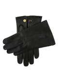 Dents Sandhurst Men's Three-Point Leather Gloves - Black 7.5