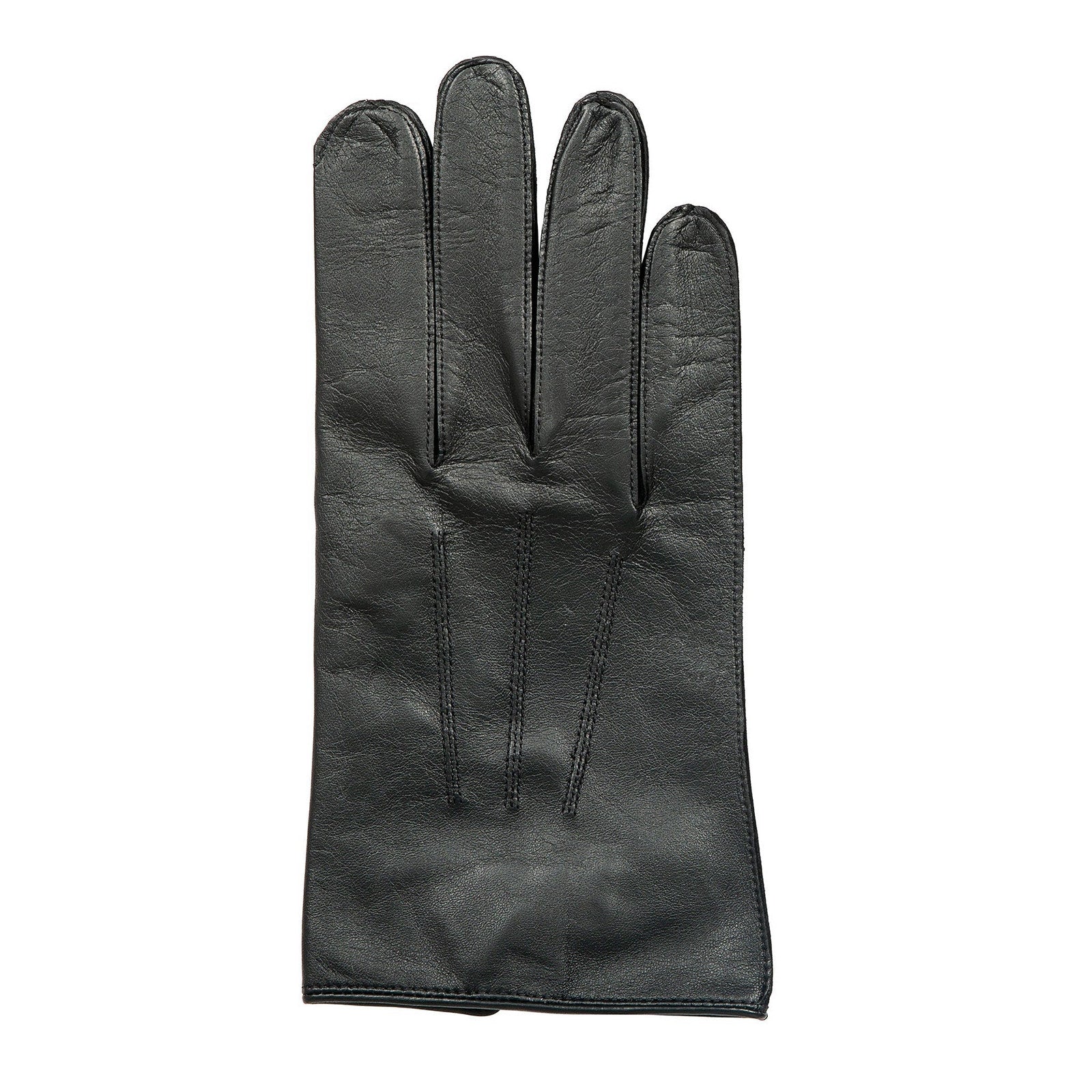 Dents Sandhurst Men's Three-Point Leather Gloves - Black 7.5