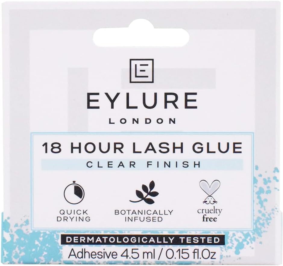 Eylure 18 Hour Lash Glue Clear Finish 4.5ml