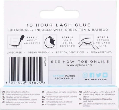 Eylure 18 Hour Lash Glue Clear Finish 4.5ml