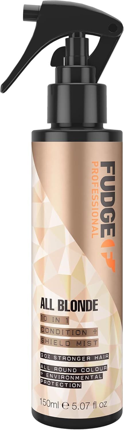 Fudge Professional All Blonde Condition and Shield Mist, 150 ml - Heat Defence & Colour Protection - SuperSaverAU - view 1