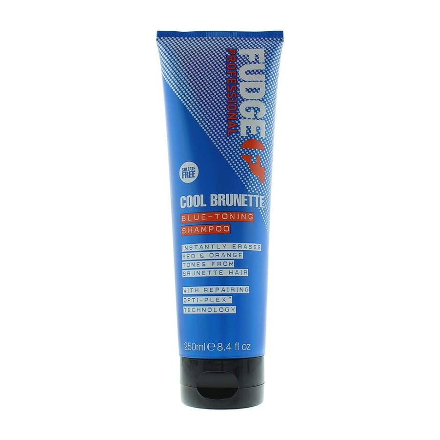 Fudge Cool Brunette Shampoo 250ml - Blue Toning for Stronger, Shinier Hair - SuperSaverAU - view 1