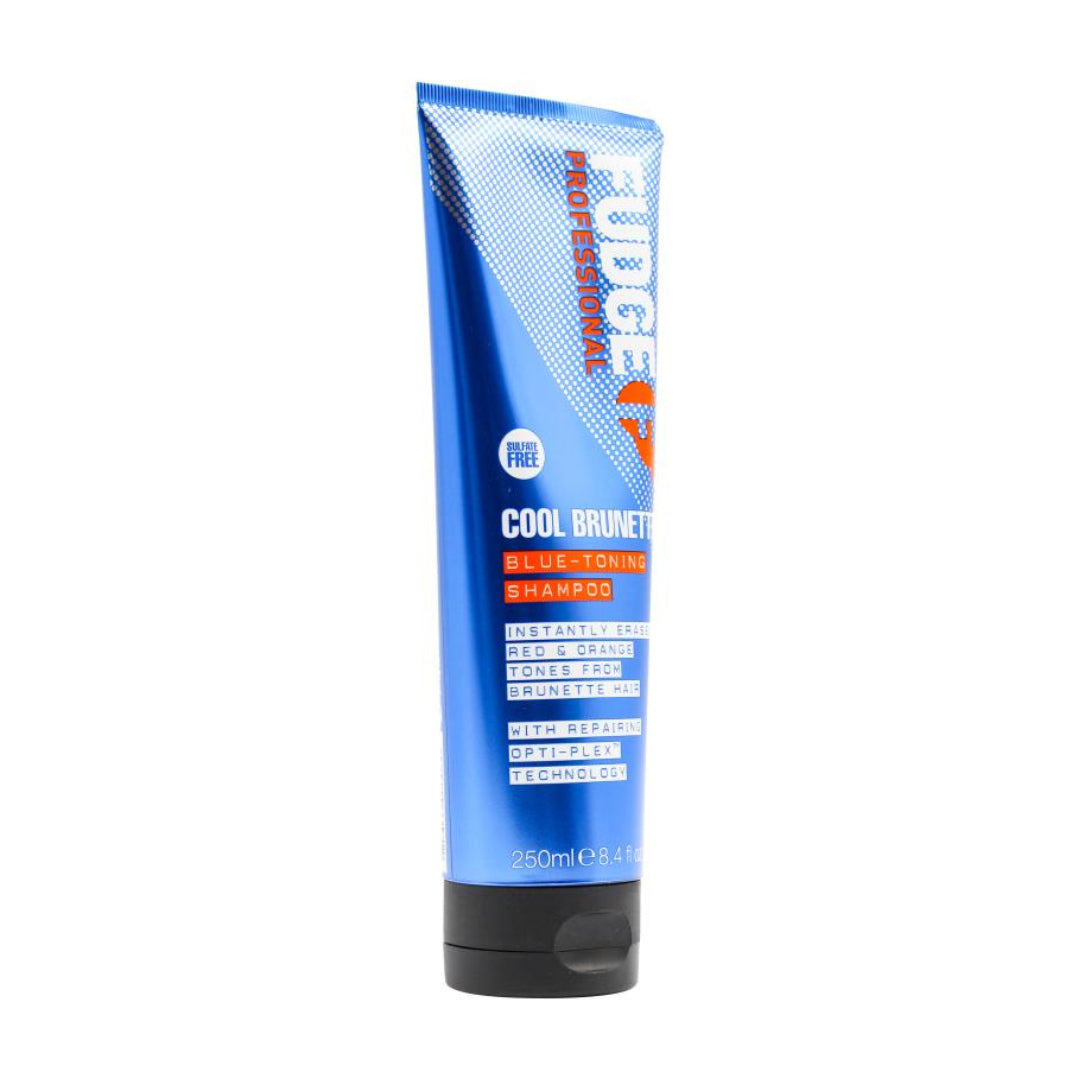 Fudge Cool Brunette Blue Toning Shampoo 250ml 6 Pack for Brown Hair
