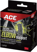 3M Ace Compression Elbow Support Sleeve Large X-Large Breathable Heat Retention Brace