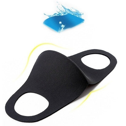SUMMER Reusable Breathable Face Mask Mouth Mask Anti Dust Haze Protective in Black