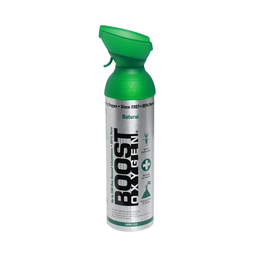 10 Litres of Boost Pure Oxygen in a Can Supplemental - 200 Breath (Large) - 1 Pack - SuperSaverAU - view 1