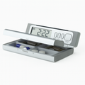 TravelPal Pill Dispenser Case 110x58x21mm with Alarms & 4 Compartments - SuperSaverAU - view 1
