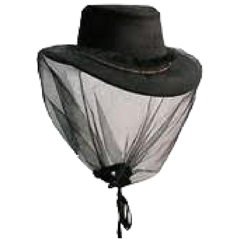Deluxe Mosquito Hat Net Head Protector - 40cm Bee Bug Mesh Insect Fishing Fly - SuperSaverAU - view 2
