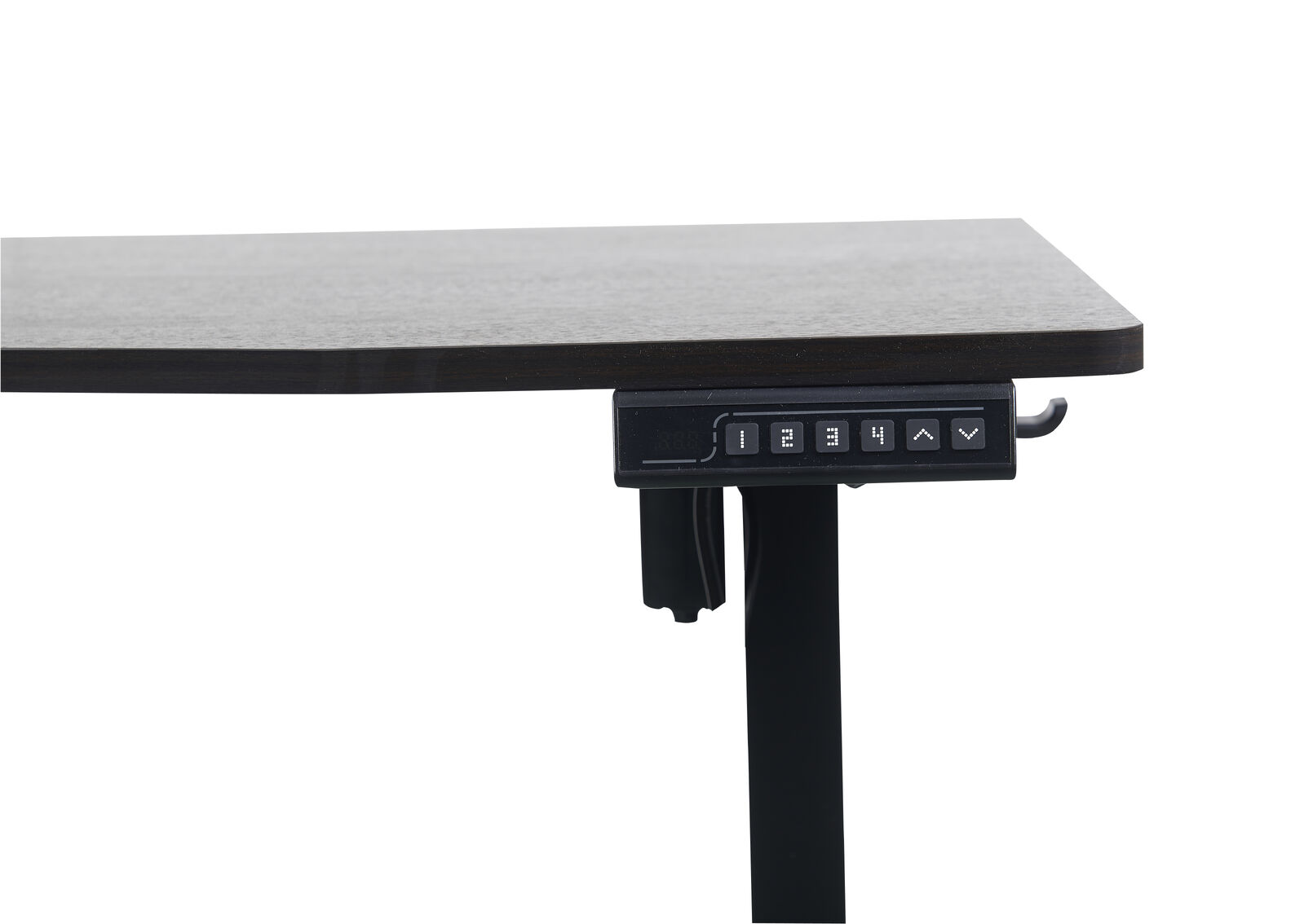 120x60cm Motorised Electric Standing Desk - Height Adjustable Black - SuperSaverAU - view 3
