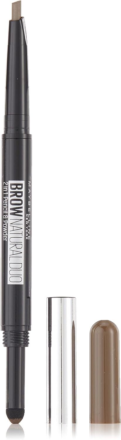 Maybelline New York Natural Brow Duo 2-in-1 Pencil & Powder - Deep Brown - SuperSaverAU - view 2