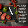 Victorinox Wavy Edge Steak & Tomato Knife Set - Black, 6 Pack