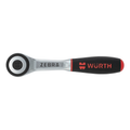 Wurth 1/4 Inch Reversible Ratchet Wrench – 360° Twist Handle 135mm