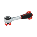 Wurth 1/4 Inch Reversible Ratchet Wrench – 360° Twist Handle 135mm