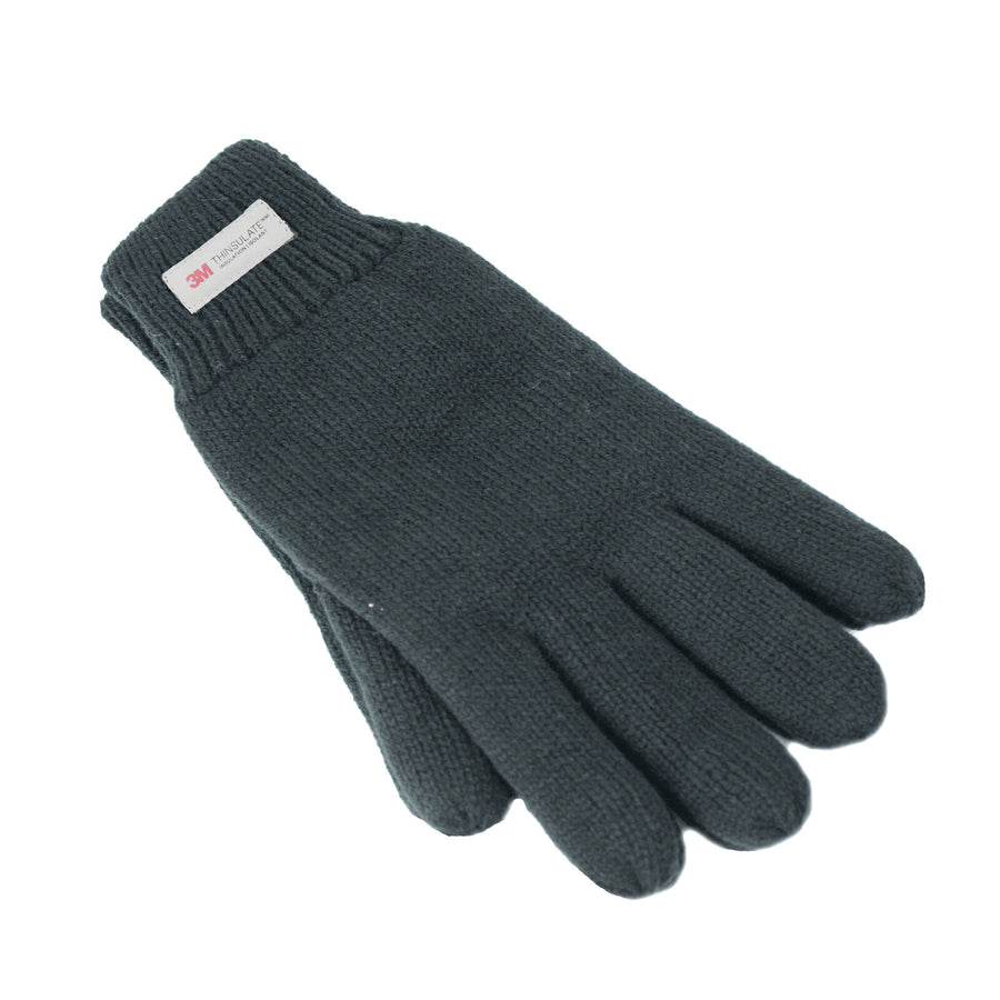 Dents 3M Thinsulate Polar Fleece Thermal Gloves - Charcoal