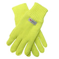 Dents 3M Thinsulate Thermal Knit Gloves - Fluro Yellow