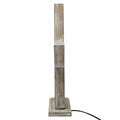 Bamboo Star LED Table Lamp Light 33cm - No Globes Required, Natural Wood - SuperSaverAU - view 2