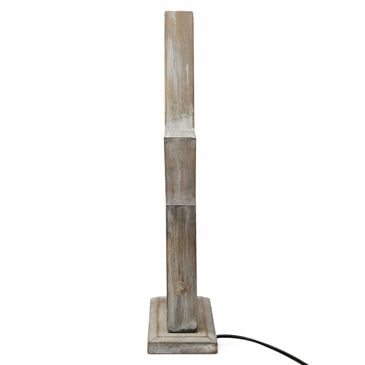 Bamboo Star LED Table Lamp Light 33cm - No Globes Required, Natural Wood - SuperSaverAU - view 2