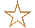 Ceiling Bamboo Star LED Hanging Lamp - 30 x 32 x 3 cm - Natural Home Decor - SuperSaverAU - view 1