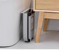 9L Kitchen Wall Mounted Foldable Waste Bin, Collapsible, Durable, Brown - SuperSaverAU - view 3