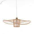 Premium Elysian Breeze Hand-Woven Bamboo Pendant Lamp - 60cm