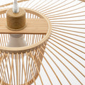 Premium Elysian Breeze Hand-Woven Bamboo Pendant Lamp - 60cm