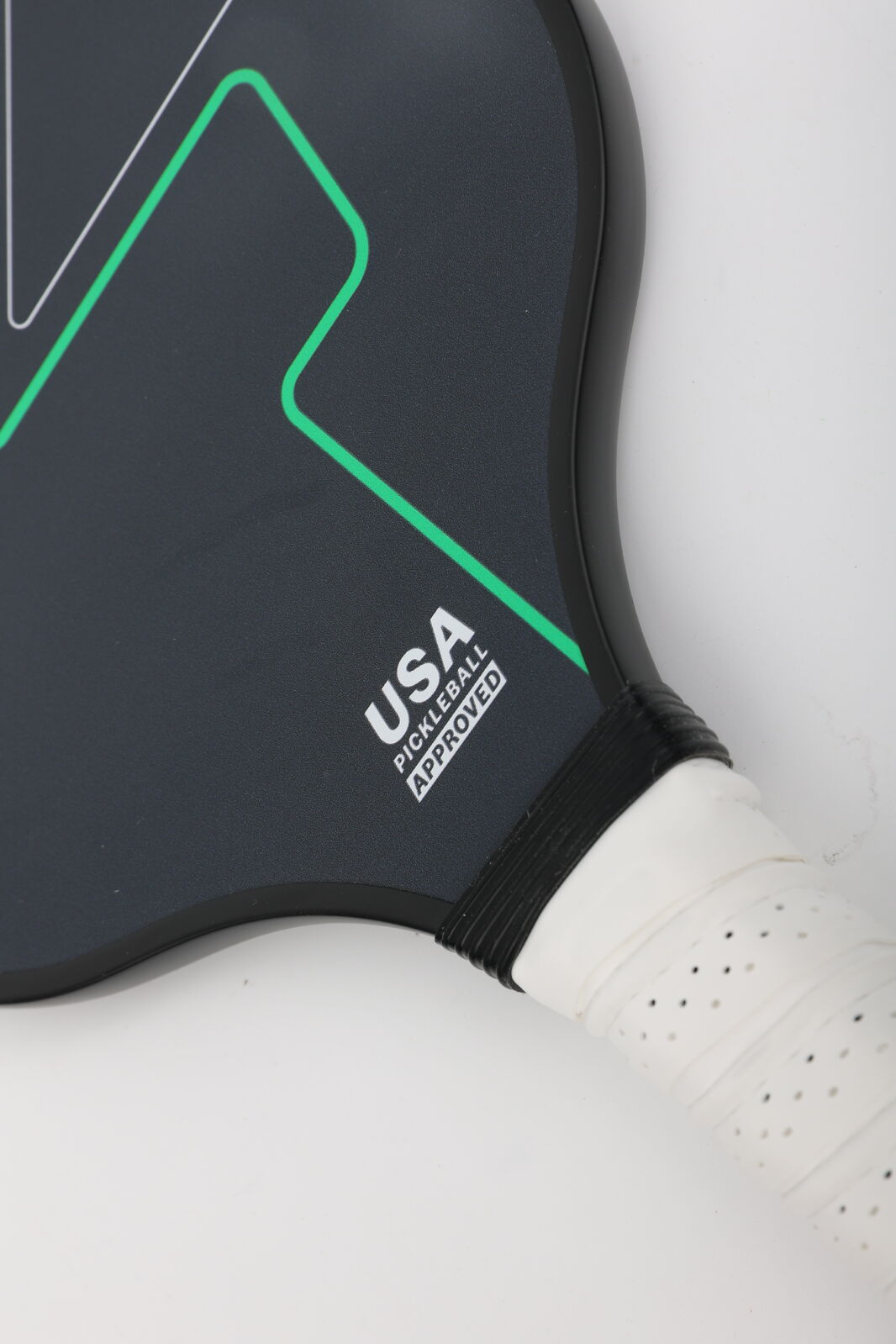 PULSE Advanced Series Graphite Carbon Fiber Pickleball Paddle - Black/Green