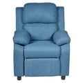 Premium Erika Navy Blue Adult Recliner Sofa Chair Lounge Armchair