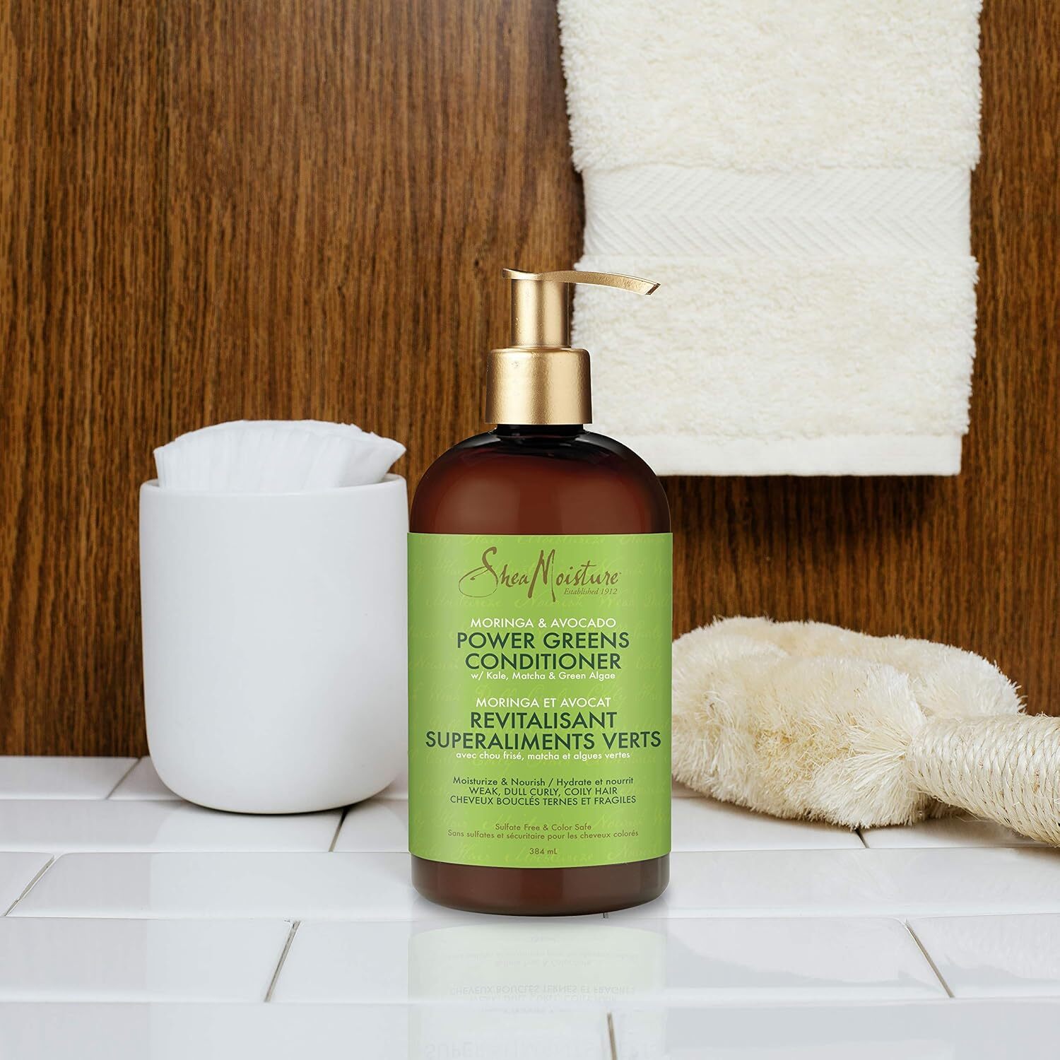 Shea Moisture Moringa and Avocado Power Greens Conditioner 384ml