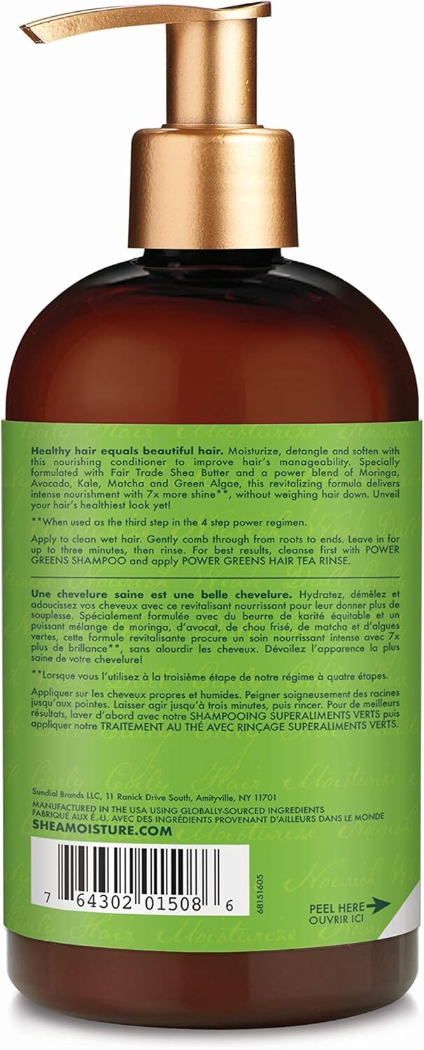 Shea Moisture Moringa and Avocado Power Greens Conditioner 384ml