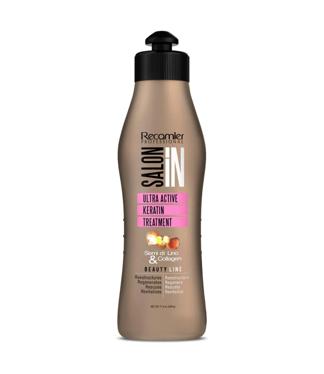 Recamier Professional Salon Ultra Active Keratin Treatment 17.6oz - Frizz-Free, Shiny Hair - SuperSaverAU - view 1