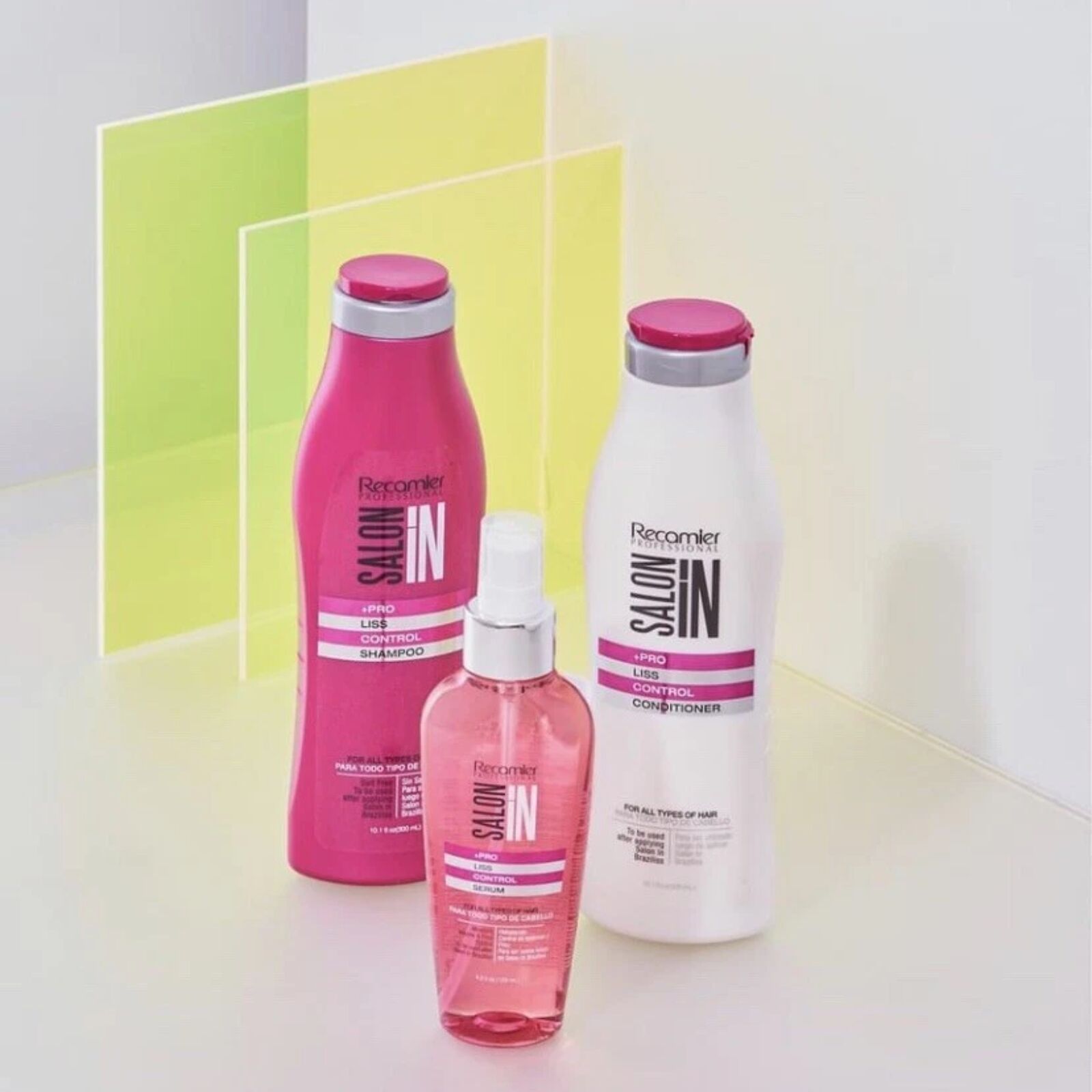 Recamier Salon In +Pro Liss Control Serum 125ml Anti-Frizz Smoothing Hair Serum