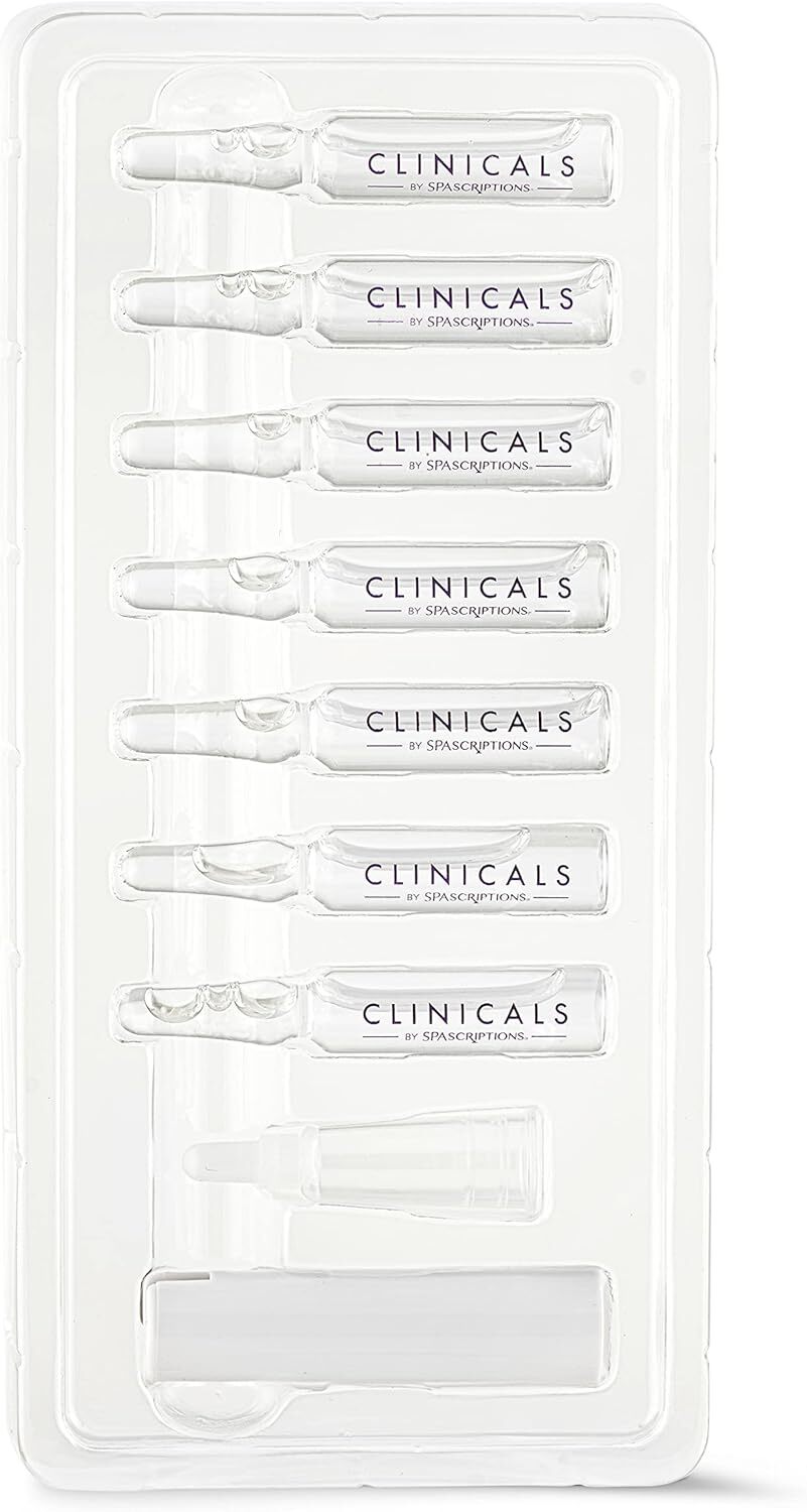Spascriptions Clinicals Resurfacing Serum Ampoules 7 x 2.8ml Niacinamide Glycolic PHA