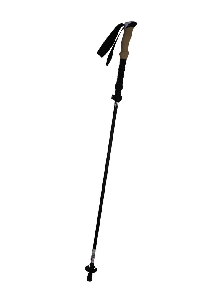 Telescopic Hiking Pole - Adjustable Folding Support 105cm - 125cm - SuperSaverAU - view 4
