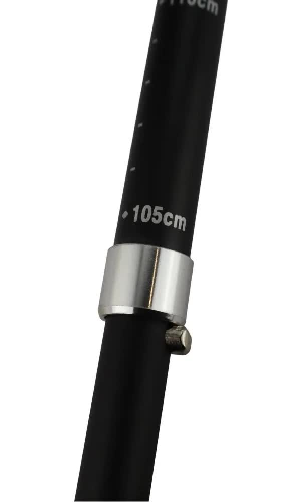 Telescopic Hiking Pole - Adjustable Folding Support 105cm - 125cm - SuperSaverAU - view 6