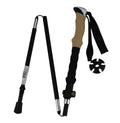 2x Folding Hiking Pole - Adjustable Support 105cm - 125cm - SuperSaverAU - view 3