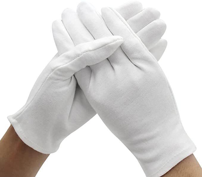SANTA CLAUS GLOVES Xmas Christmas Magicians Debutant Debs Waiter Uniform Glove - SuperSaverAU - view 1