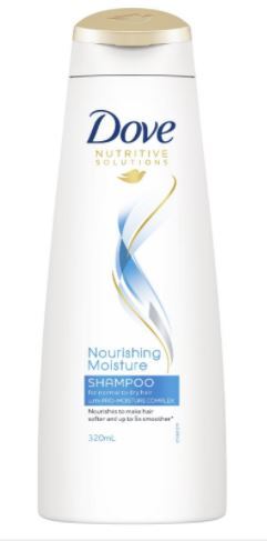 Dove Daily Moisture Shampoo 320mL for Normal to Dry Hair