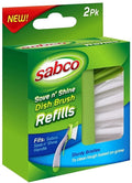 Sabco Save N Shine Dish Brush Refill 2 Pack