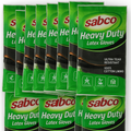 12 Pairs Sabco Heavy Duty Latex Gloves w/ Cotton Lining - Large Size - SuperSaverAU - view 1