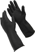 1 Pair Sabco Heavy Duty Latex Gloves w/ Cotton Lining - Large Size - SuperSaverAU - view 1