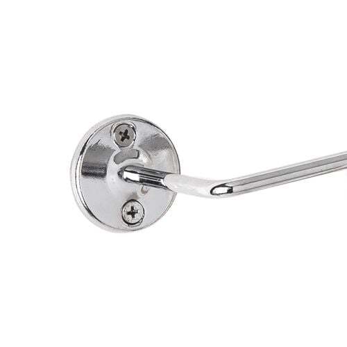 460mm Chrome Tea Towel Rail Holder Rack - Durable Stainless Steel, Easy Install - SuperSaverAU - view 3