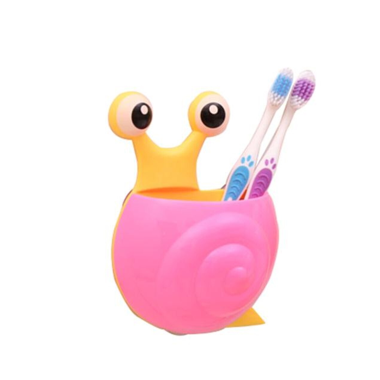 Happy Holders Snail Toothbrush Holder Assorted Colours Suction Bathroom Storage
