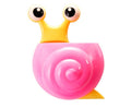 Happy Holders Snail Toothbrush Holder Assorted Colours Suction Bathroom Storage