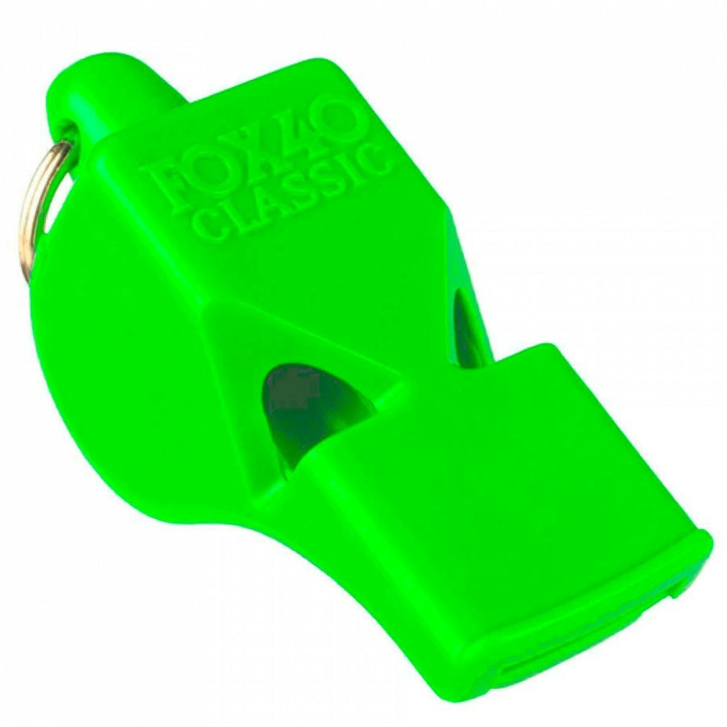 Fox 40 Classic Whistle - Green 3 Chamber Pealess Sports Referee